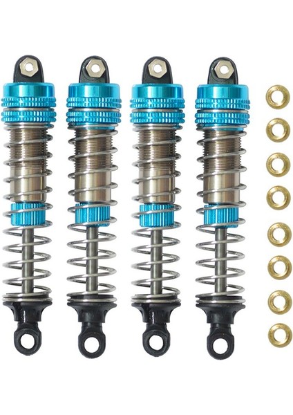 4pc Metal Şok Emici Damper Xlf X03 X04 X03A Max X04A Max 1/10 Rc Car Car Fudhaslık Canavar Kamyon Yükseltme Parçaları 2 (Yurt Dışından)