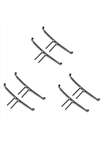 6 1/14 Tamiya Rc Traktör Römorku Kamyon Modeli Için Çelik Yaprak Yayları Set Parçaları Yedek Aksesuarlar A (Yurt Dışından)