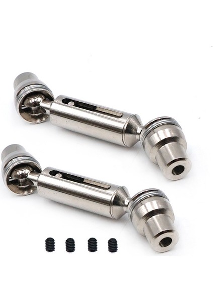 2 Wpl Için Set Rc Araç Yedek Parçalar Metal 1 Set Ural Kamyon Ön Arka Şaftı ve 1 Set Rc Araç Direksiyon Çekme Çubuğu (Yurt Dışından) fırsatları