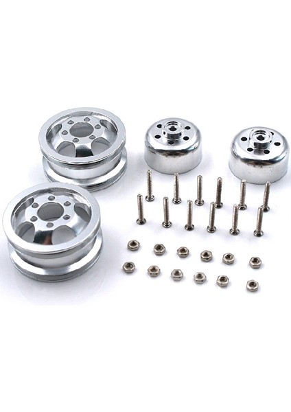 Wpl B1 B16 B24 B36 C14 C24 1/16 Rc Kamyonu Için Metal Yükseltme Şok Geçirmez Tekerlek Hub Jant (Yurt Dışından)