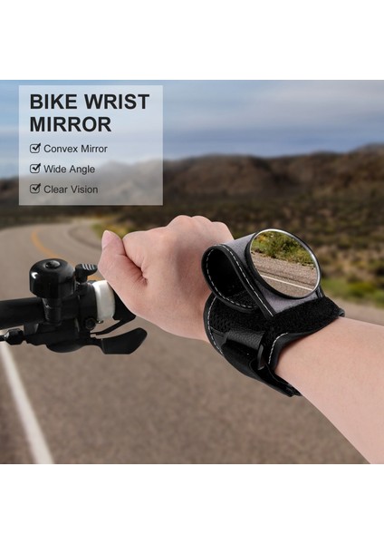 Iyi El Bisiklet Bileği Ayna Arka Görünüm Dikiz Güvenlik Bisiklet Kolu Arka Ayna Batı Bisiklet Bisiklet Bisiklet Arka Reflektör Bilek Aynası (Yurt Dışından) indirimleri