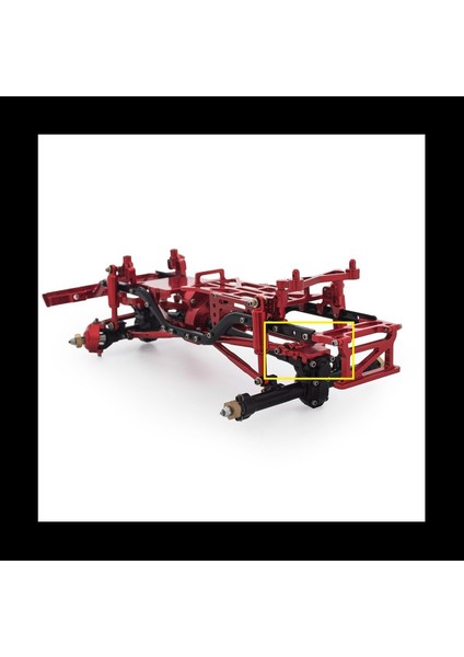 2x Metal Arka Aks Makasası Üst Bağlantı Montaj Tabanı Eksenel SCX24 90081 C10 1/24 Rc Paletli Araba Yükseltme Parçaları Aksesuarları 3 (Yurt Dışından) fiyatları