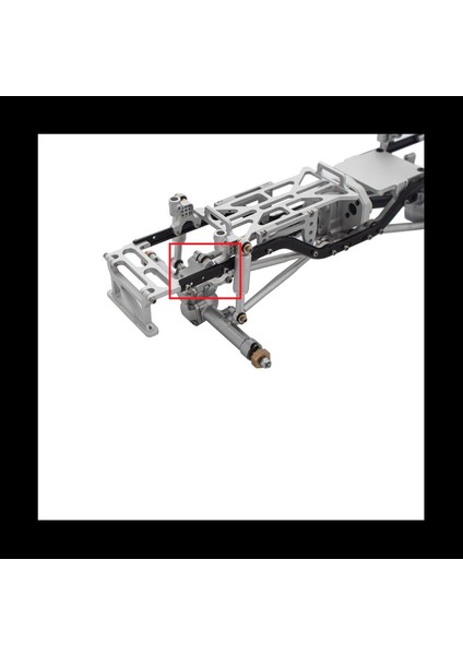 2x Metal Arka Aks Makasası Üst Bağlantı Montaj Tabanı Eksenel SCX24 90081 C10 1/24 Rc Paletli Araba Yükseltme Parçaları Aksesuarları 3 (Yurt Dışından) modelleri