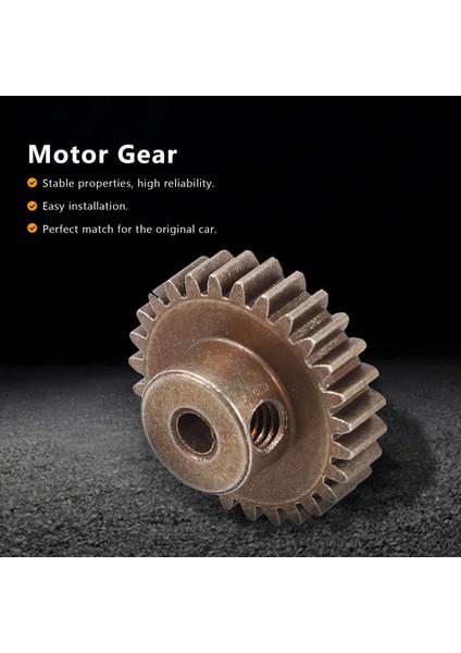 27T Çelik Motor Dişli Wltoys Için Parçalar 144001 124019 124018 A959-B A959B A969B Rc Araba Yedek Aksesuarları (Yurt Dışından) fırsatları