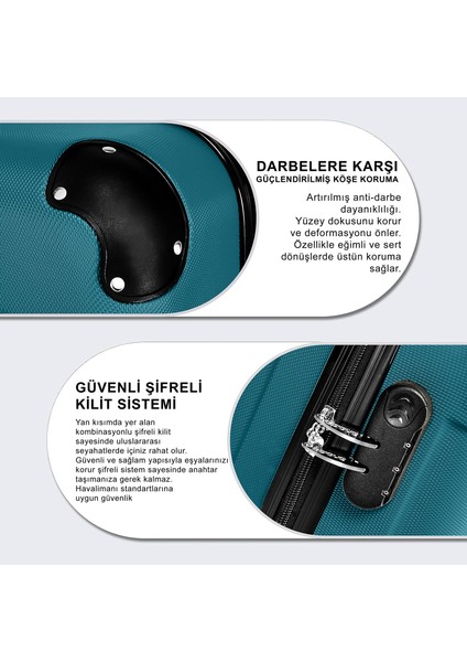 Ultra Hafif Abs Valiz Trıon