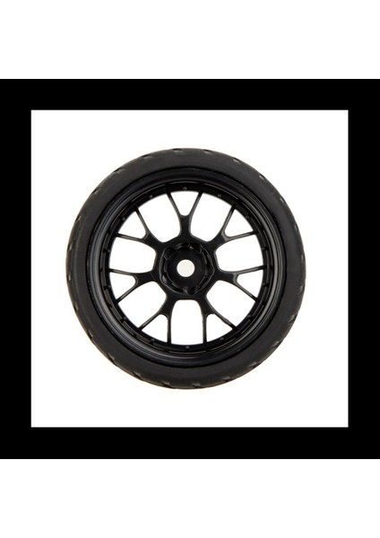 40PCS Performanslı 1/10 Ralli Araba Jant Tekerlekleri ve Lastikleri 20101 Traxxas Hsp Tamiya Hpı Kyosho Rc Araba (Yurt Dışından) modelleri