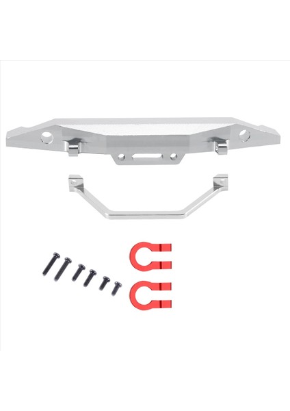 Wpl Için 2x Metal Ön Tampon C14 C24 C24-1 1/16 Rc Car 4x4 Kamyon ve Prwler Yükseltme Parçaları Aksesuarları Gümüş (Yurt Dışından) fırsatları