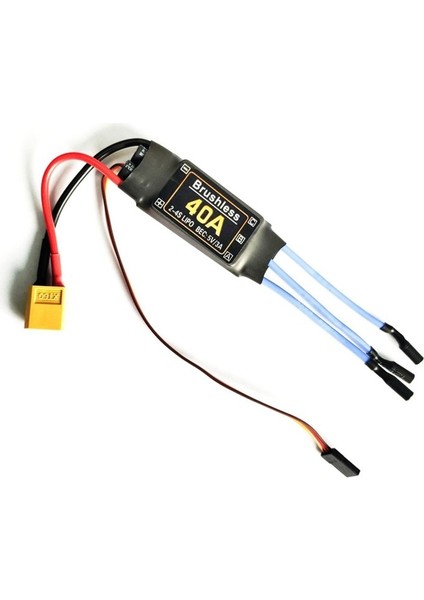 40A Fırçasız Esc XT60 Fiş Dayanıklı Rc Oyuncak Bileşenleri Aksesuarlar Hız Denetleyici Motor Fpv Quadcopter Helikopter (Yurt Dışından) indirimleri