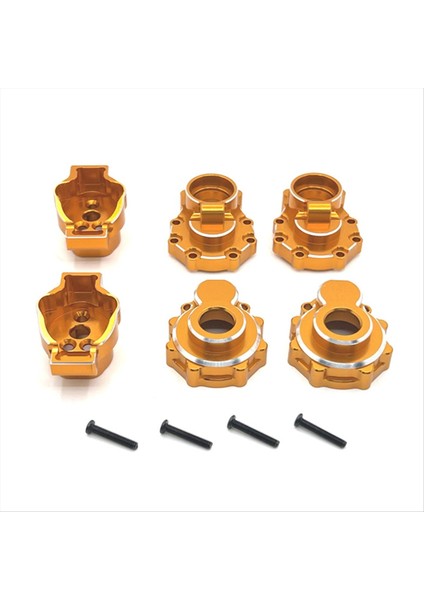 Rc Araba Yükseltme Traxxas Için Arka Aks Kupa Kiti 1/10 Trx4 Huangbo 1/10 R1001 R1002 R1003 Rc Araba Yükseltme Parçaları Altın (Yurt Dışından)
