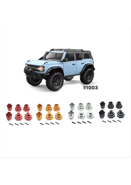 Rc Araba Yükseltme Traxxas Için Arka Aks Kupa Kiti 1/10 Trx4 Huangbo 1/10 R1001 R1002 R1003 Rc Araba Yükseltme Parçaları Altın (Yurt Dışından) modelleri
