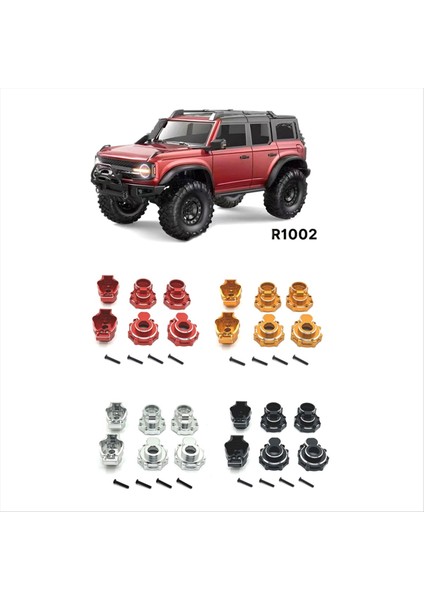 Rc Araba Yükseltme Traxxas Için Arka Aks Kupa Kiti 1/10 Trx4 Huangbo 1/10 R1001 R1002 R1003 Rc Araba Yükseltme Parçaları Altın (Yurt Dışından) indirimleri