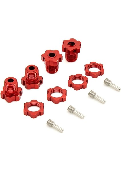 4pcs Metal 17MM Spline Tekerlek Hex Hub Adaptörü 5353 Traxxas E-Revo E-Revo E-Maxx T-Maxx Revo 3 3 Zirve Xo-1 Yükseltme Parçaları 1 (Yurt Dışından)