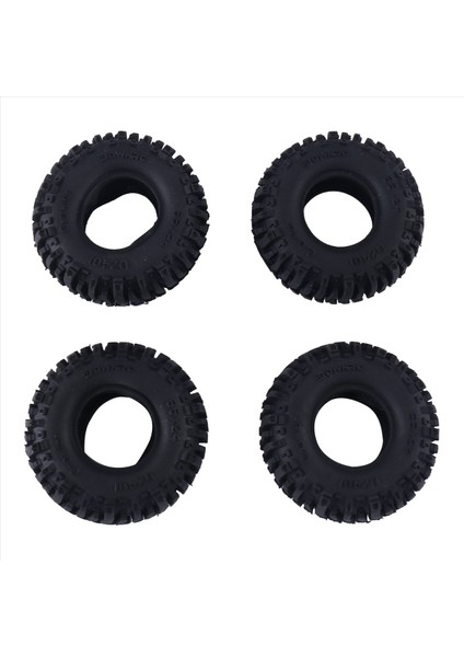 4pcs 55X24MM 1 0 1/18 1/24 Için Kauçuk Lastik Tekerlek Lastiği (Yurt Dışından)