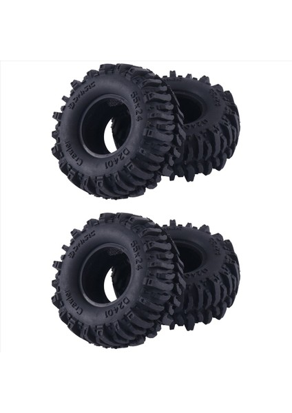 4pcs 55X24MM 1 0 1/18 1/24 Için Kauçuk Lastik Tekerlek Lastiği (Yurt Dışından) fiyatları