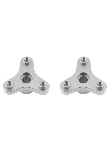 2x Metal Terlik Debriyaj 1/10 Traxxas Slash Stampede Bandit Rustler Vxl Xl5 2WD Yükseltme Parçaları Gümüş (Yurt Dışından)