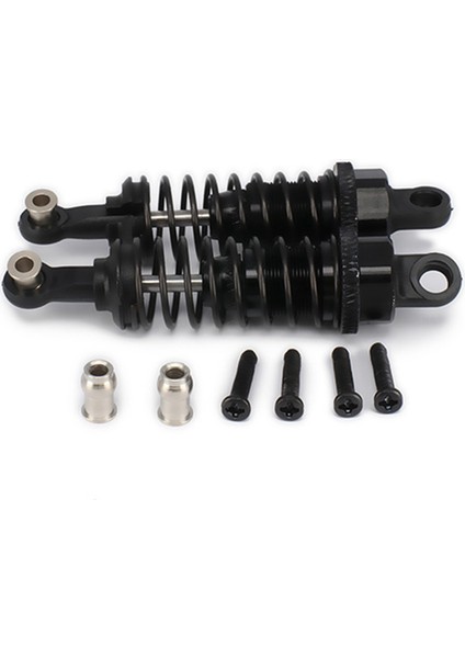 2 Set Yağı Ayarlanabilir 65MM Şok Emici Damper Rc Araba Için 1/18 Wltoys Hpı Hpı Hsp Traxxas Losi Tamiya-Black &amp Gümüş (Yurt Dışından) indirimleri