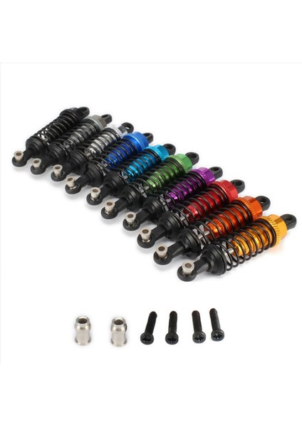 8 Pcs Yağ Ayarlanabilir 65MM Şok Emici Damper 1/18 Wltoys A959 A969 A979 K929 Hpı Hsp Traxxas Losi Tamiya Siyah (Yurt Dışından) fırsatları