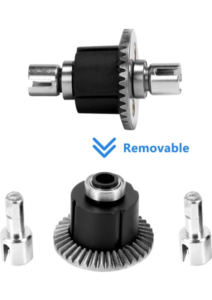 Wltoys A959 A979 A959-B A979-B Rc Araç Metal Yükseltme Aksesuarları Metal Gear Diferansiyel A949-23 A949-24 A (Yurt Dışından) fırsatları