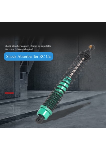 Şok Emici Damper 130MM Yağ Rc Araba Için Ayarlanabilir 1/10 Paletli Kamyon Hpı Hpı Hsp Traxxas Losi Axial Tamiya Redcat (Yurt Dışından) modelleri