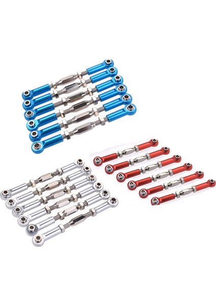 6pcs 71-86MM Alüminyum Turnikli Çubuk Direksiyon Rc 1/10 Redcat Traxxas Hsp Zd Yarışı Hpı Canavar Kamyon-Moral (Yurt Dışından) fiyatları