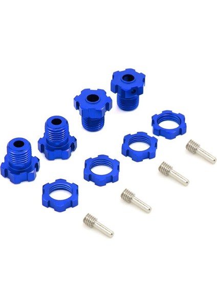 4pcs Metal 17MM Spline Tekerlek Hex Hub Adaptörü 5353 Traxxas E-Revo E-Revo E-Maxx T-Maxx Revo 3 3 Zirve Xo-1 Yükseltme Parçaları 2 (Yurt Dışından)