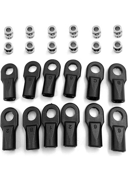 12 Adet Çubuk Içi Boş Toplarla Bitiyor Traxxas Haydut Için 5347 (Yurt Dışından)