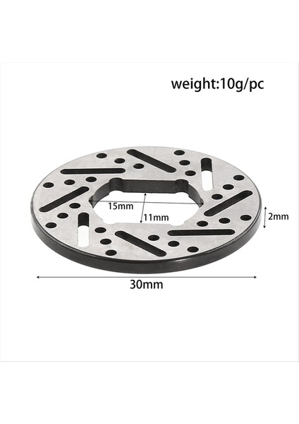 Kyosho-Mp9 Için Metal Fren Rotor IF415 1/8 Rc Araba Yükseltme Parçaları Aksesuarları (Yurt Dışından) fiyatları