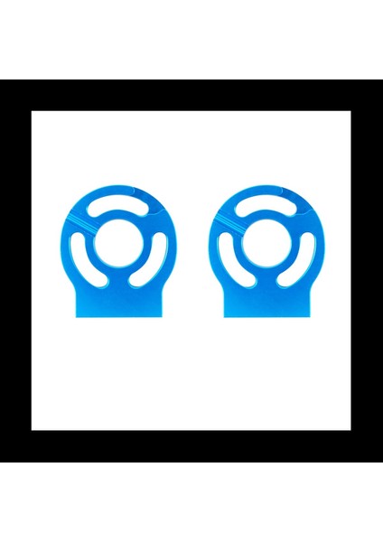 Kyosho Sst Fs Hsp 1/8 1/10 Rc Kamyon Araç 3650 3670 540 550 Yükseltme Parçaları Için 2x Alüminyum Alaşım Motor Montaj Plakası (Yurt Dışından)