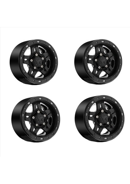 8pcs Plastik Beadlock 2 2 Tekerlek Hub Tekerlek Jantları 1/10 Rc Paletli Araba Eksenel SCX10 Wraith Capra RR10 Traxxas Trx4 D90 (Yurt Dışından) fiyatları