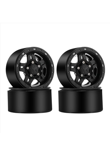 8pcs Plastik Beadlock 2 2 Tekerlek Hub Tekerlek Jantları 1/10 Rc Paletli Araba Eksenel SCX10 Wraith Capra RR10 Traxxas Trx4 D90 (Yurt Dışından) modelleri