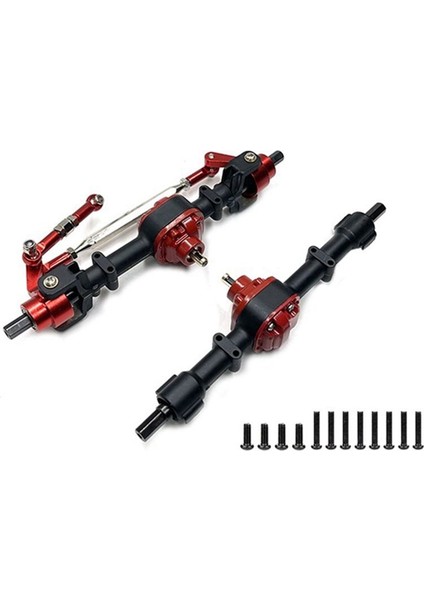 Mangıu MN78 D90 D91 D91 D96 MN98 MN99S Uzaktan Kumanda Araba Yedek Parçaları Ön ve Arka Aks Montajı (Yurt Dışından)