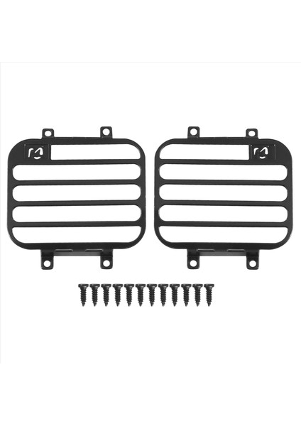 Mn D90 D99S Için 2x MN99S 1/12 Rc Araba Yükseltme Parçaları Ön Işık Lambası Koruma Far Kapağı Koruma Giriş Aksesuarları (Yurt Dışından) fiyatları