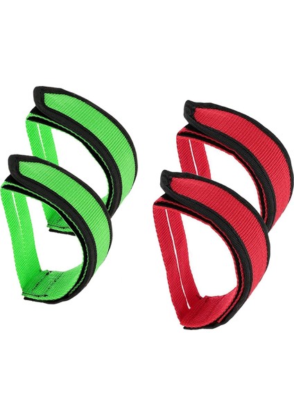 2 Çift Pedal Kayışı Ayak Pedal Kayışları Çocuk Pedal Kayışları Bisiklet Pedal Kayışları Bisiklet Ayak Kayışları (Yeşil ve Kırmızı) (Yurt Dışından) modelleri