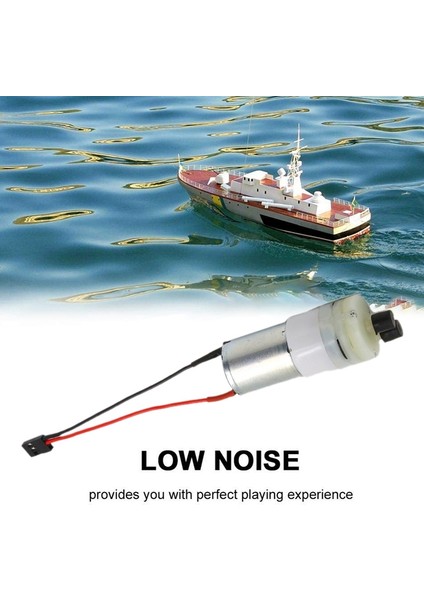 Rc Tekne Su Pompası 3-6V 370 Su Soğutma Pompası Su Geçirmez Jr Rc Tekneler Motor ve Esc Için (Yurt Dışından) fiyatları