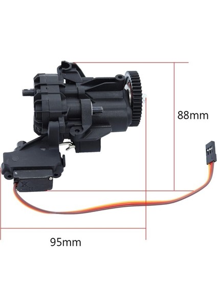 1/10 Rc Paletli Traxxas Trx4 Trx6 Yükseltme Parçaları Için 2 Hızlı Şanzıman Şanzıman ve Servo ile Servo (Yurt Dışından) fiyatları