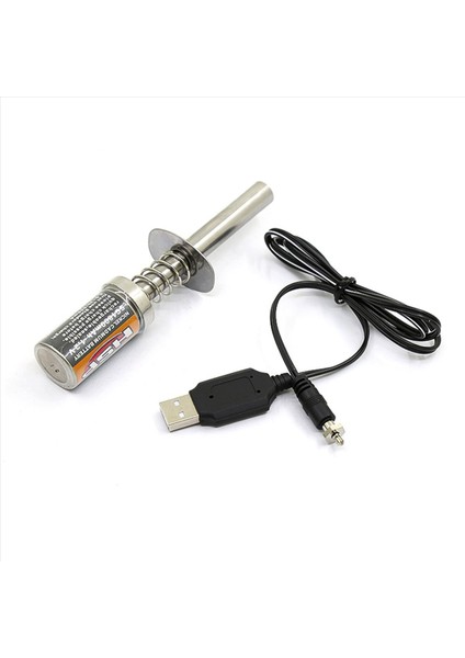 2x Rc Nıtro 1 2 V 1800MAH Şarj Edilebilir Glow Fiş Başlangıç Ateşleyicisi Dc Gaz Nitro Motor Gücü Için USB Şarj Cihazı 1/10 Rc Araç (Yurt Dışından) fiyatları
