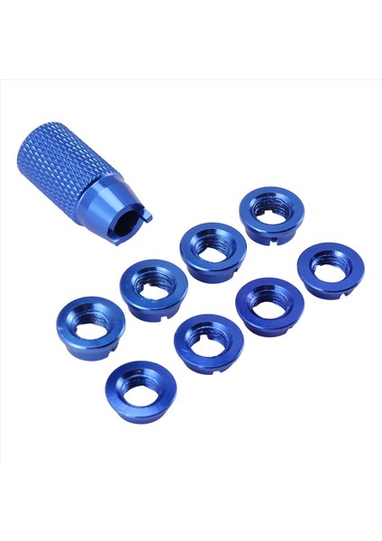 Radiolink Futaba Için Radyo Verici Anahtarı Sabit Somun ve Kurulum Açığı Jr Frsky Uzaktan Kontrolör T8FG T14SG T18SZ T16SZ Mavi (Yurt Dışından)