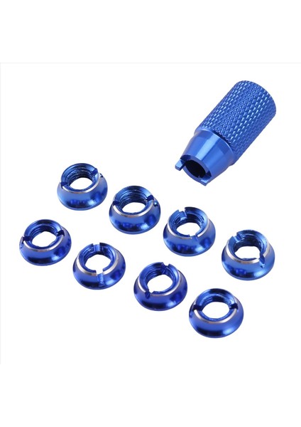 Radiolink Futaba Için Radyo Verici Anahtarı Sabit Somun ve Kurulum Açığı Jr Frsky Uzaktan Kontrolör T8FG T14SG T18SZ T16SZ Mavi (Yurt Dışından) fiyatları