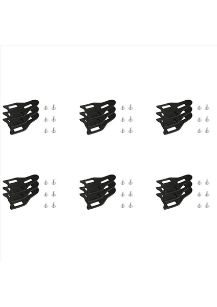 6x Yol Bisiklet Kilidi Pedalı Şimler Bisiklet Ayakkabı Kendi Kilit Ayarlanabilir Bisiklet Kilit Pedalı Kelepçe Conta Bisiklet Pedalları Parçalar (Yurt Dışından)