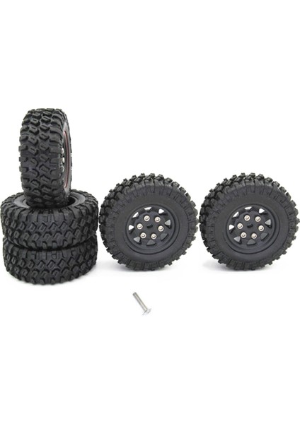 5pcs Lastik Yedek Lastikler Lastik Tekerlek Yükseltme Aksesuarları Xiaomi XMYKC01CM Jimny 1/16 Rc Crawler Araba Parçaları (Yurt Dışından)