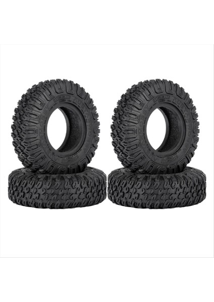 4pcs 85MM 1 55 Metal Beadlock Tekerlek Jantlar Lastikler 1/10 Rc Paletli Araba Eksenel Yetersiz Jr RC4WD D90 Tf2 Tamiya A (Yurt Dışından) modelleri