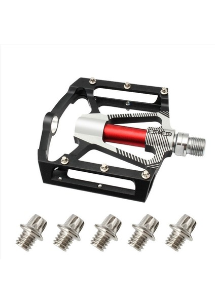 Muqzi 100PCS Pedal Cıvataları Mtb Yol Bisiklet Pedalı Sabit Vida Saplamaları Kaymaz Pim Pedalları Parçaları Anahtar Aleti ile (Yurt Dışından) modelleri