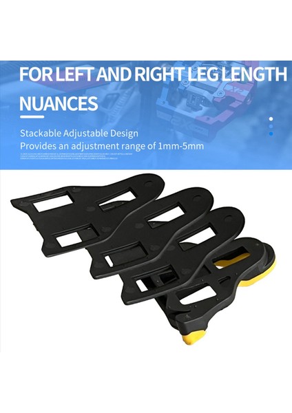 6x Yol Bisiklet Kilidi Pedalı Şimler Bisiklet Ayakkabı Kendi Kilit Ayarlanabilir Bisiklet Kilit Pedalı Kelepçe Conta Bisiklet Pedalları Parçalar (Yurt Dışından) fırsatları