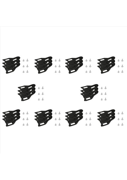 10X Yol Bisiklet Kilidi Pedalı Şimler Bisiklet Ayakkabı Kendi Kilit Ayarlanabilir Bisiklet Kilit Pedalı Kelepçe Conta Bisiklet Pedalları Parçalar (Yurt Dışından)