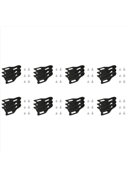 8x Yol Bisiklet Kilidi Pedalı Şimler Bisiklet Ayakkabı Kendi Kilit Ayarlanabilir Bisiklet Kilit Pedalı Kelepçe Conta Bisiklet Pedalları Parçalar (Yurt Dışından)