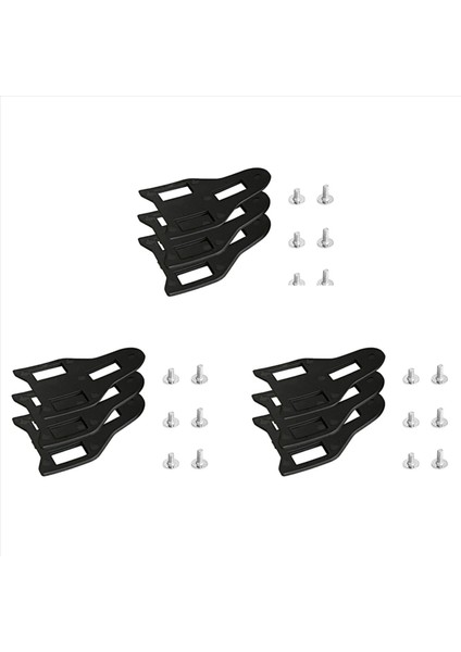 3 Set Yol Bisiklet Kilidi Pedalı Şimler Bisiklet Ayakkabı Kendi Kilit Ayarlanabilir Bisiklet Kilit Pedalı Kelepçe Conta Bisiklet Pedalları Parçalar (Yurt Dışından)