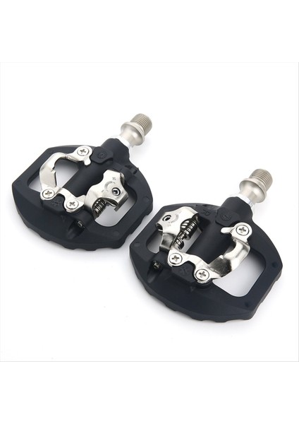 Dağ Bisiklet Pedalları Kendi Kendine Kol Spd Pedalı Çift Klips Düz ve Kilit Pedalı Bisiklet Pedalı Shimano Spd Sistemi (Yurt Dışından) fırsatları