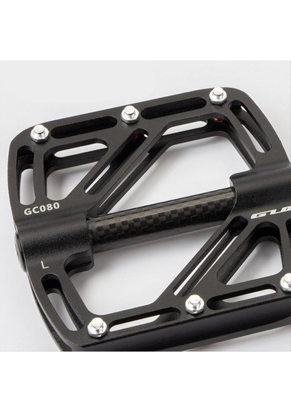 Gub Karbon Fiber Bisiklet Pedalı 3 Mühürlü Yatak Ultralight Bisiklet Platformu Pedalları Kaymaz Bisiklet Aksesuarları (Yurt Dışından)