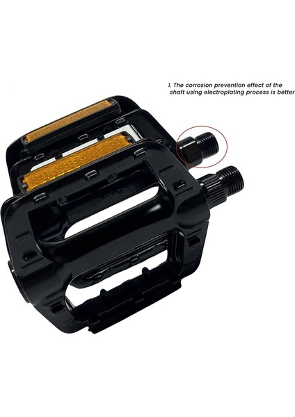 2pcs Katlanabilir Bisiklet Pedalı Kaymaz Yol Bisikleti Yatağı Pedal Seti Yansıtıcı Kayış Bisiklet Parçaları (Yurt Dışından) fiyatları