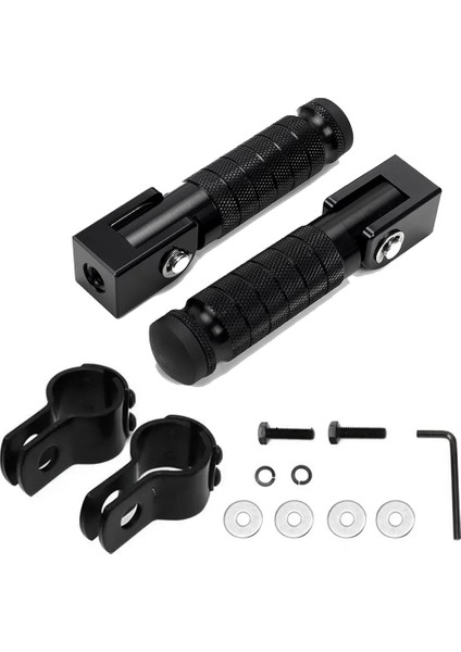 M8 Motosiklet Ayağı Pegs 90 Derece Katlanabilir Ayak Peygameleri Cnc Yamaha Honda Suzuki Aprilia Için Evlilik (Yurt Dışından)